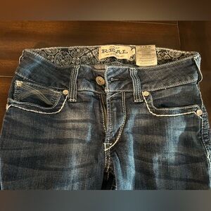 Ariat Women's Dark Blue Boot Cut Jeans